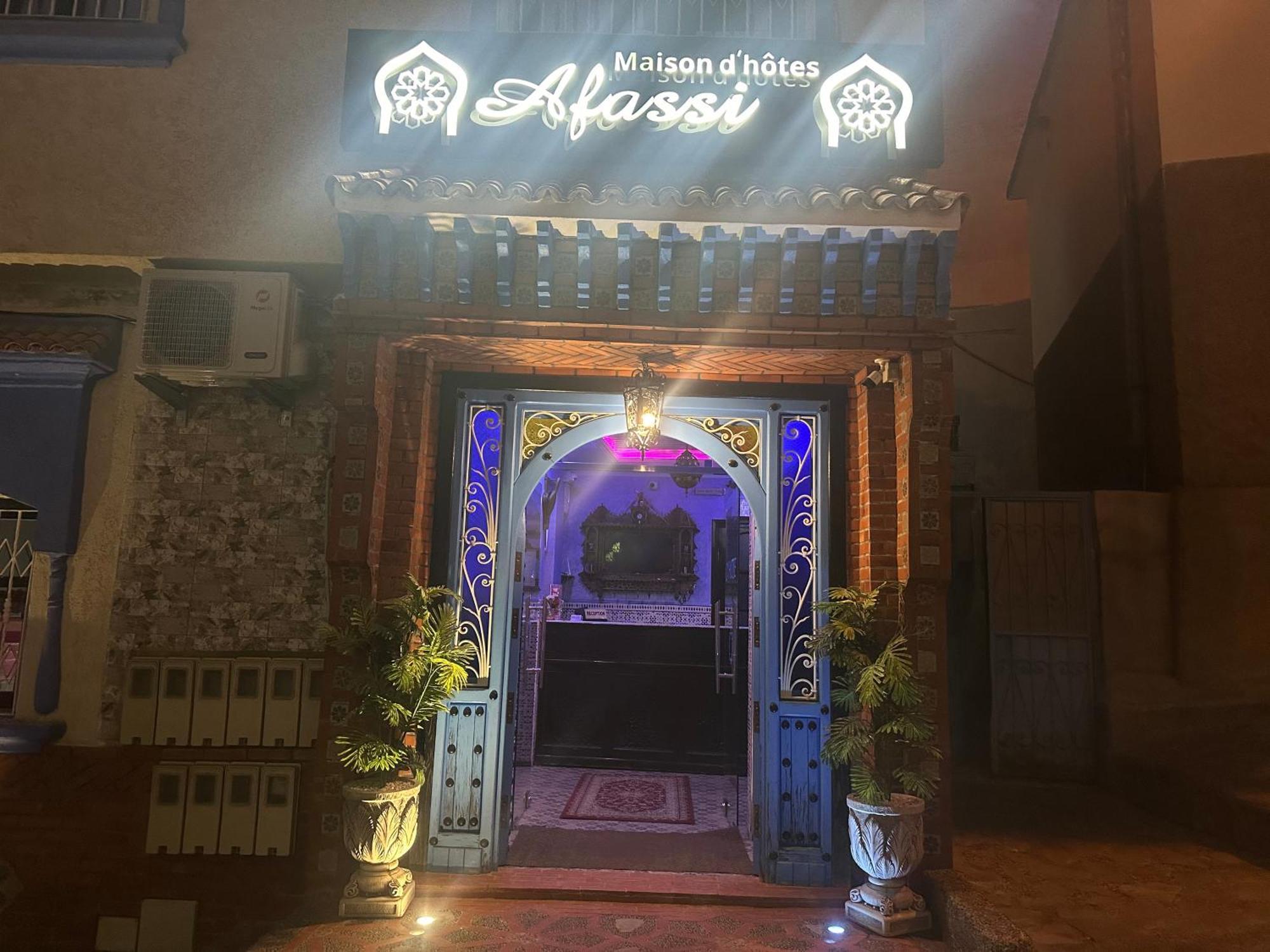 Maison D'Hotes Afassi Chefchaouen Esterno foto